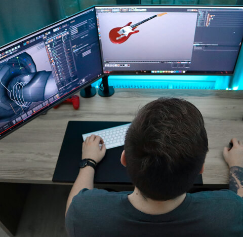 Experiencia en animaciones 2D y 3D